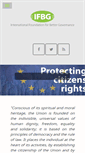 Mobile Screenshot of better-governance.org